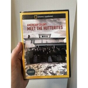 American Colony: Meet the Hutterites 2 Disc DVD National Geographic Sealed